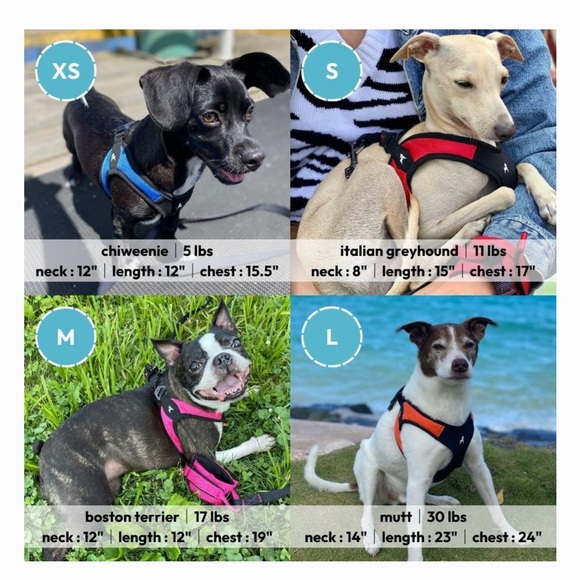 Gooby Escape Free Easy Fit Dog Harness, Red, NWT - Picture 2 of 6